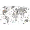 Мапа світу на українській мові 150*98 см