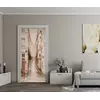 Наклейка на двери декоративная виниловая с Улочкой 103х210 см (7180681_1)